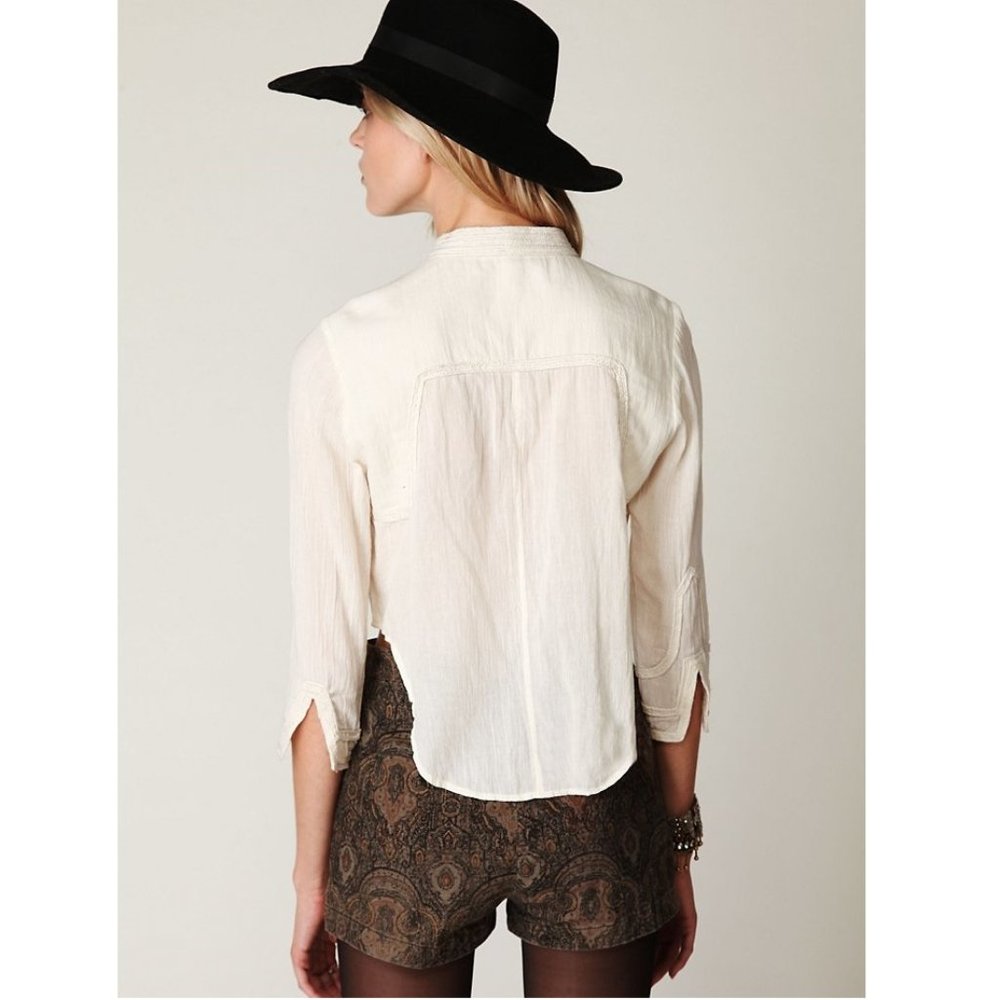 Fp New Romantics Sequin Button Down - image 3